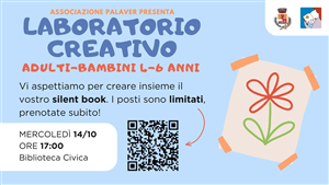 Biblioteca comunale - Laboratorio creativo adulti bambini