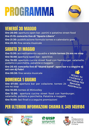 24 ore di pallavolo